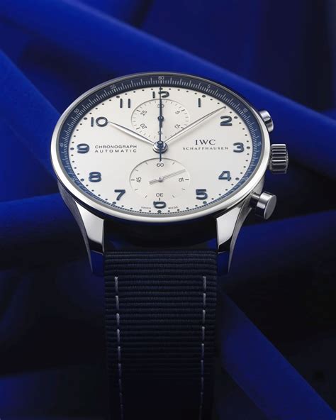 IWC Schaffhausen Portugieser Chronograph Bucherer BLUE 